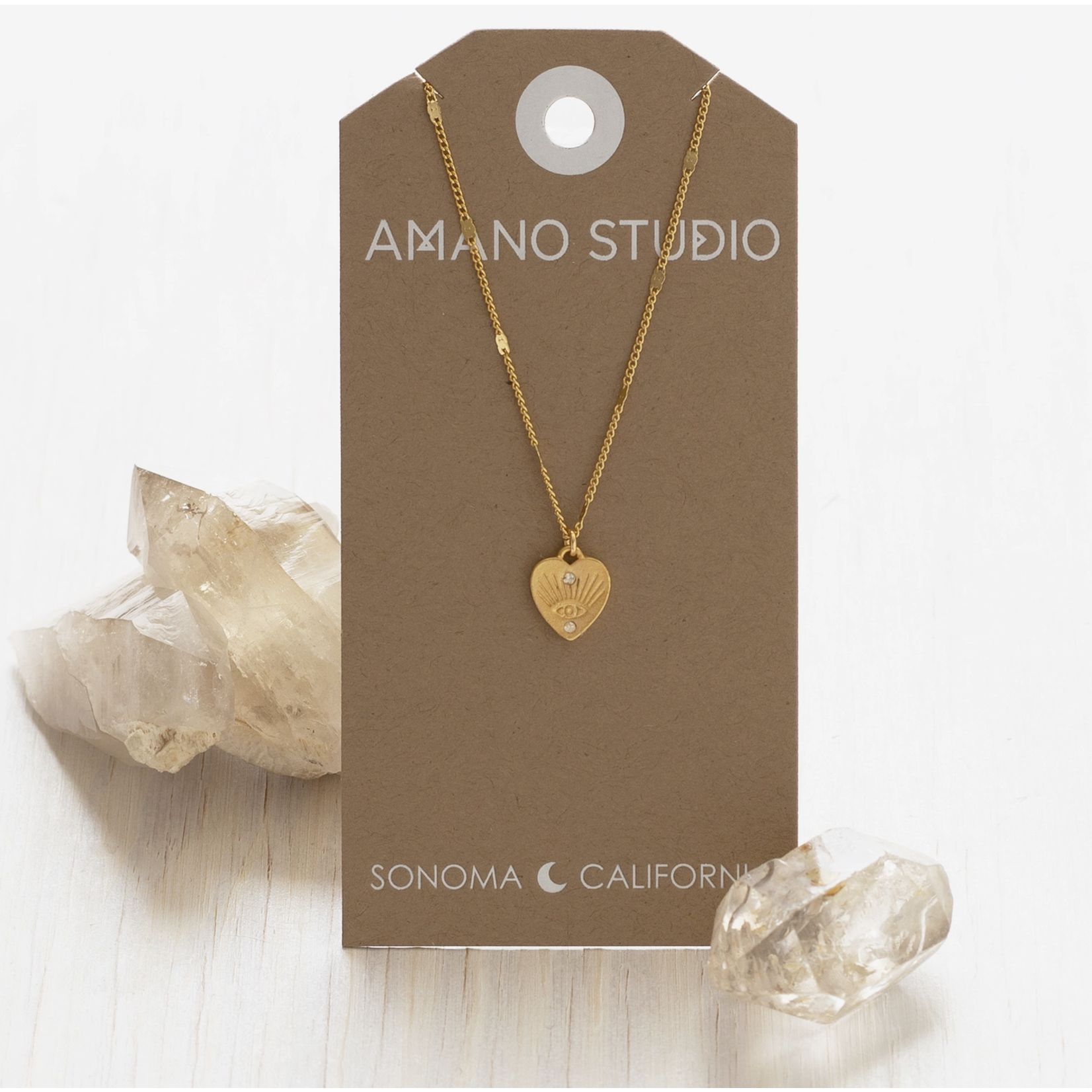 Amano Studio Sacred Heart Necklace