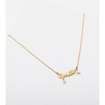 Larissa Loden Queer Script Necklace