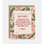 Little Lovelies Studio Dear Santa Christmas Card