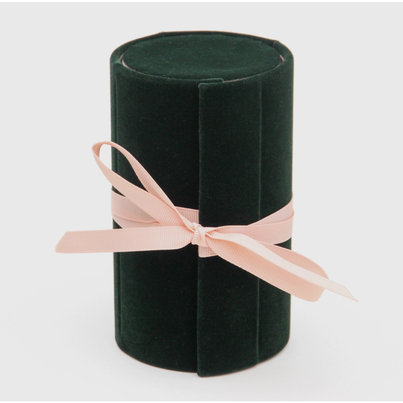 Caroline Gardner Jewellery Box Roll - Green Velvet