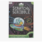 OOLY Mini Scratch & Scribble Art Kit: Wacky Universe