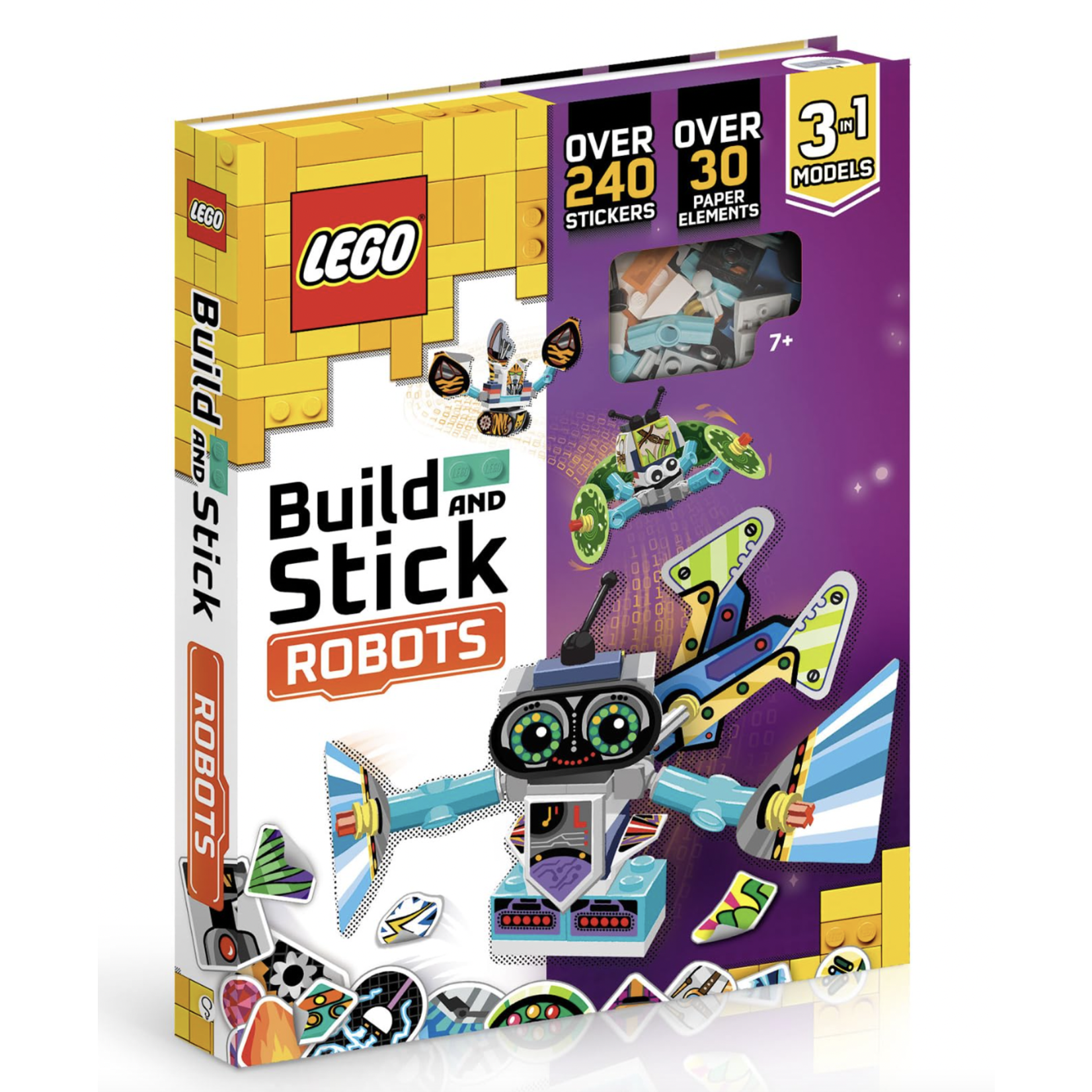 Sourcebooks LEGO(R) Books. Build and Stick: Robots