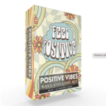 Simon & Schuster POSITIVE VIBES WALL COLLAGE KIT