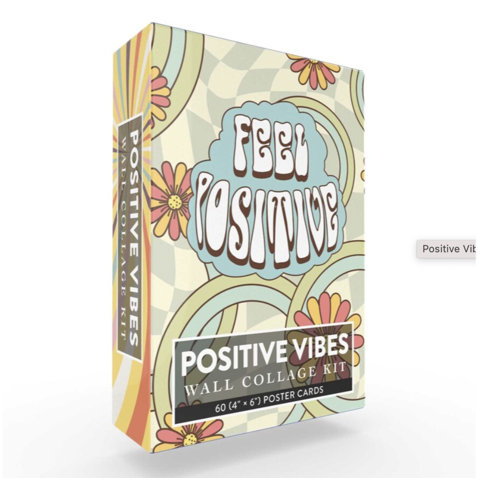 Simon & Schuster POSITIVE VIBES WALL COLLAGE KIT