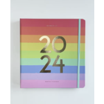 Idlewild Rainbow 2024 Hidden Spiral Planner-FINAL SALE