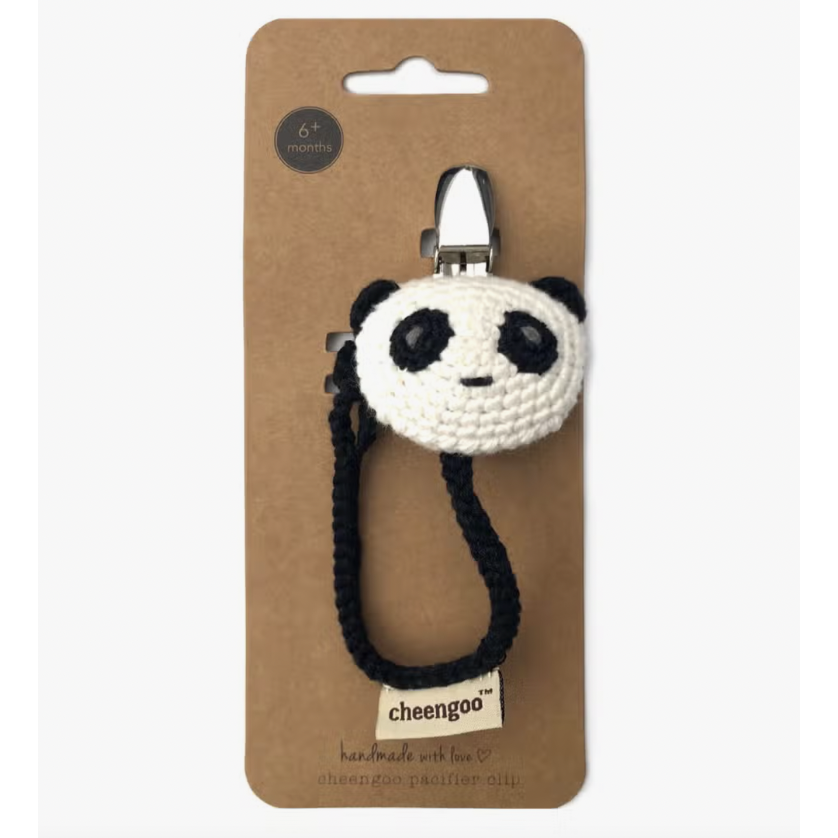 Cheengoo Pacifier Clip - Panda