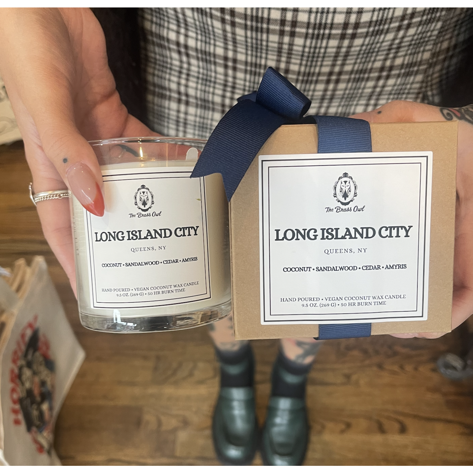 Planet Sis Long Island City Neighborhood Candle