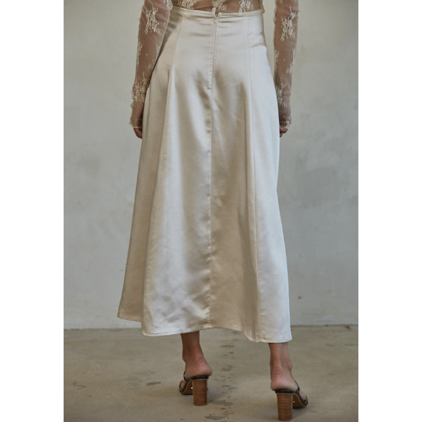 By Together Last Waltz Skirt-White Sand FINAL SALE