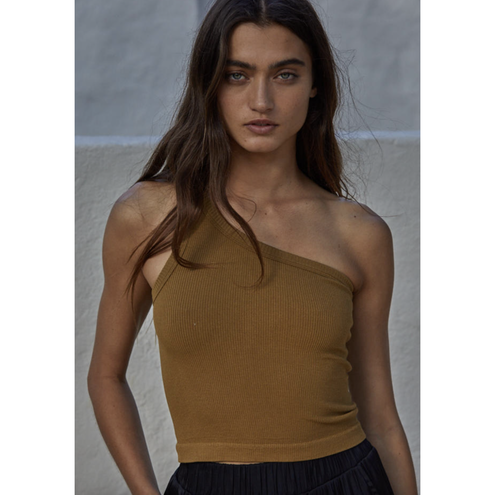 By Together One Of A Kind Top-Olive Gold