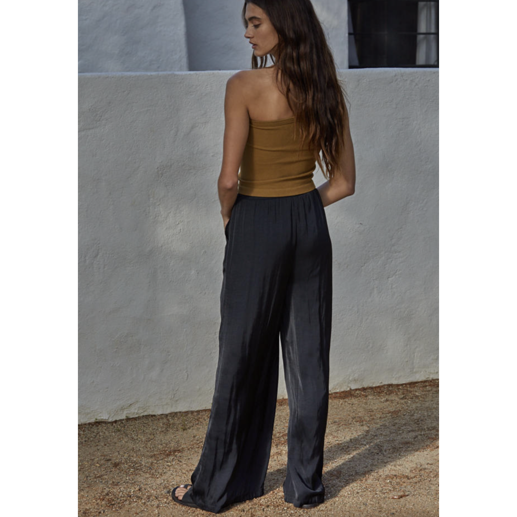 By Together One Of A Kind Top-Olive Gold FINAL SALE