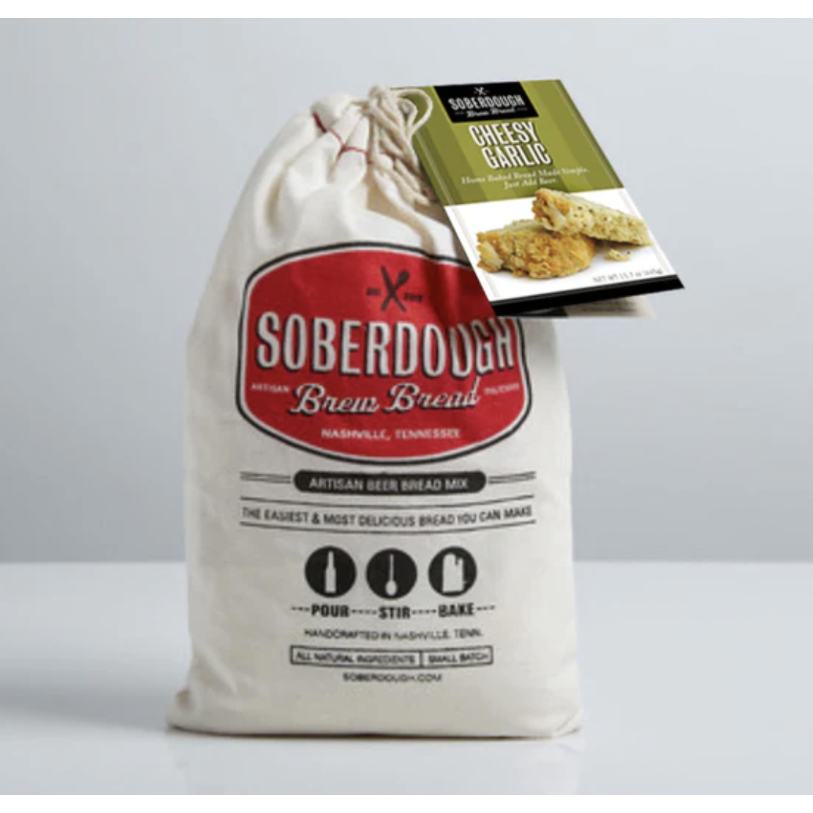 SoberDough SoberDough - Cheesy Garlic