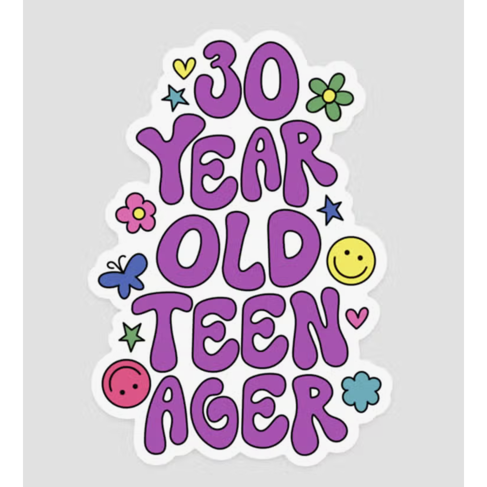 Brittany Paige 30 Year Old Teenager Sticker