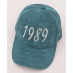 Space 46 1989 Embroidery Corduroy Hat Cap