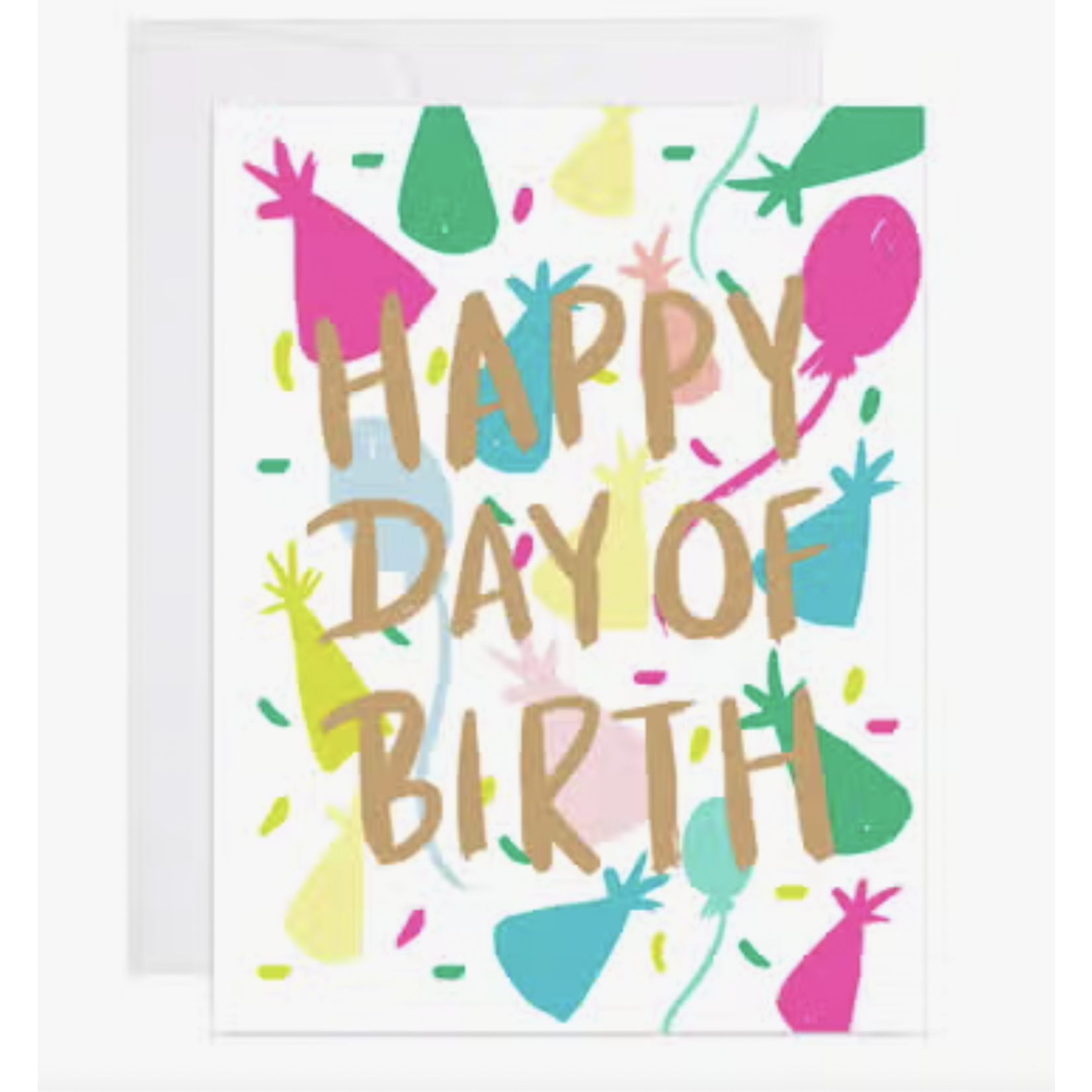 9th Letterpress Happy Day Of Birth