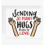 9th Letterpress Hugs & Love