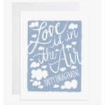 9th Letterpress Love Is In The Air