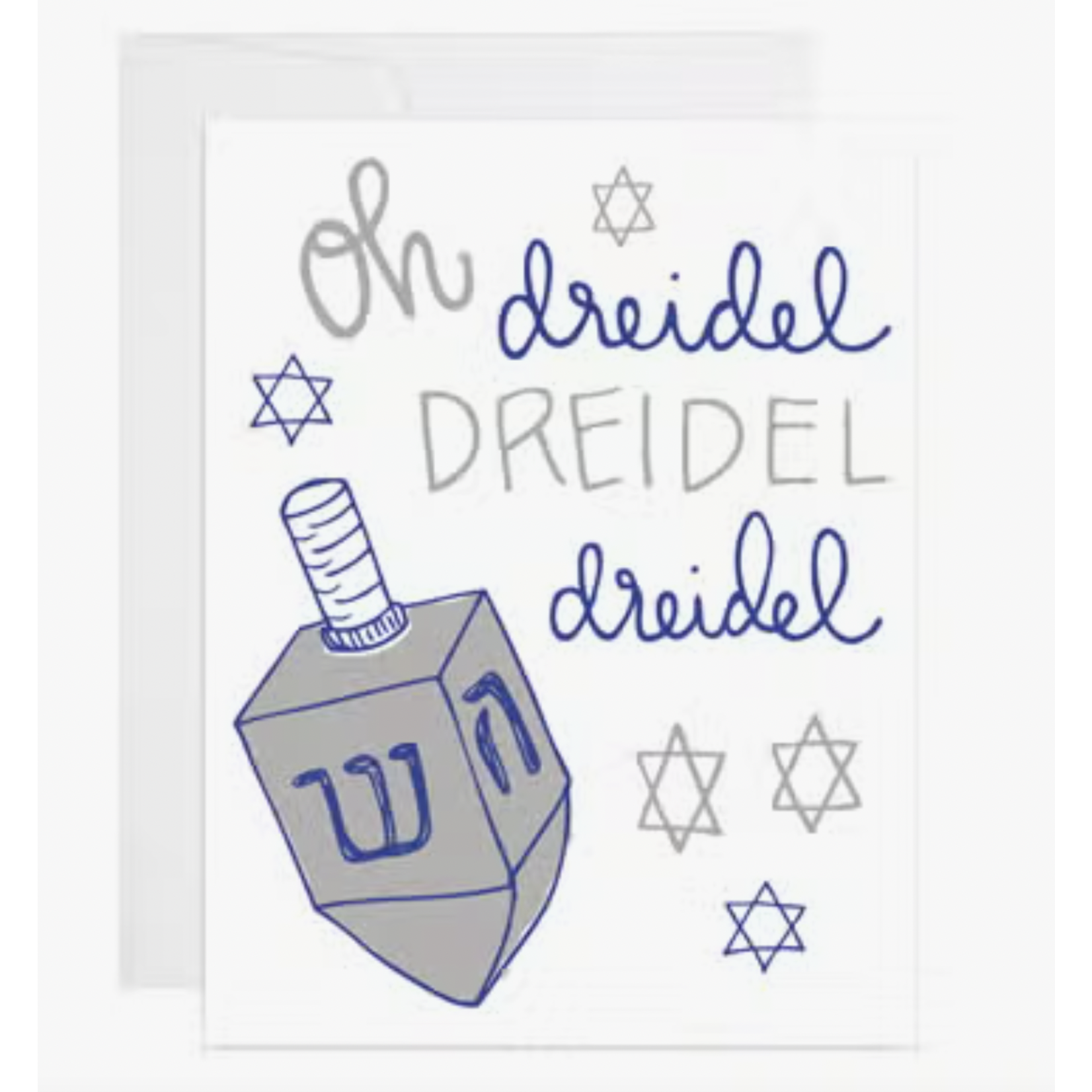 9th Letterpress Dreidel Dreidel