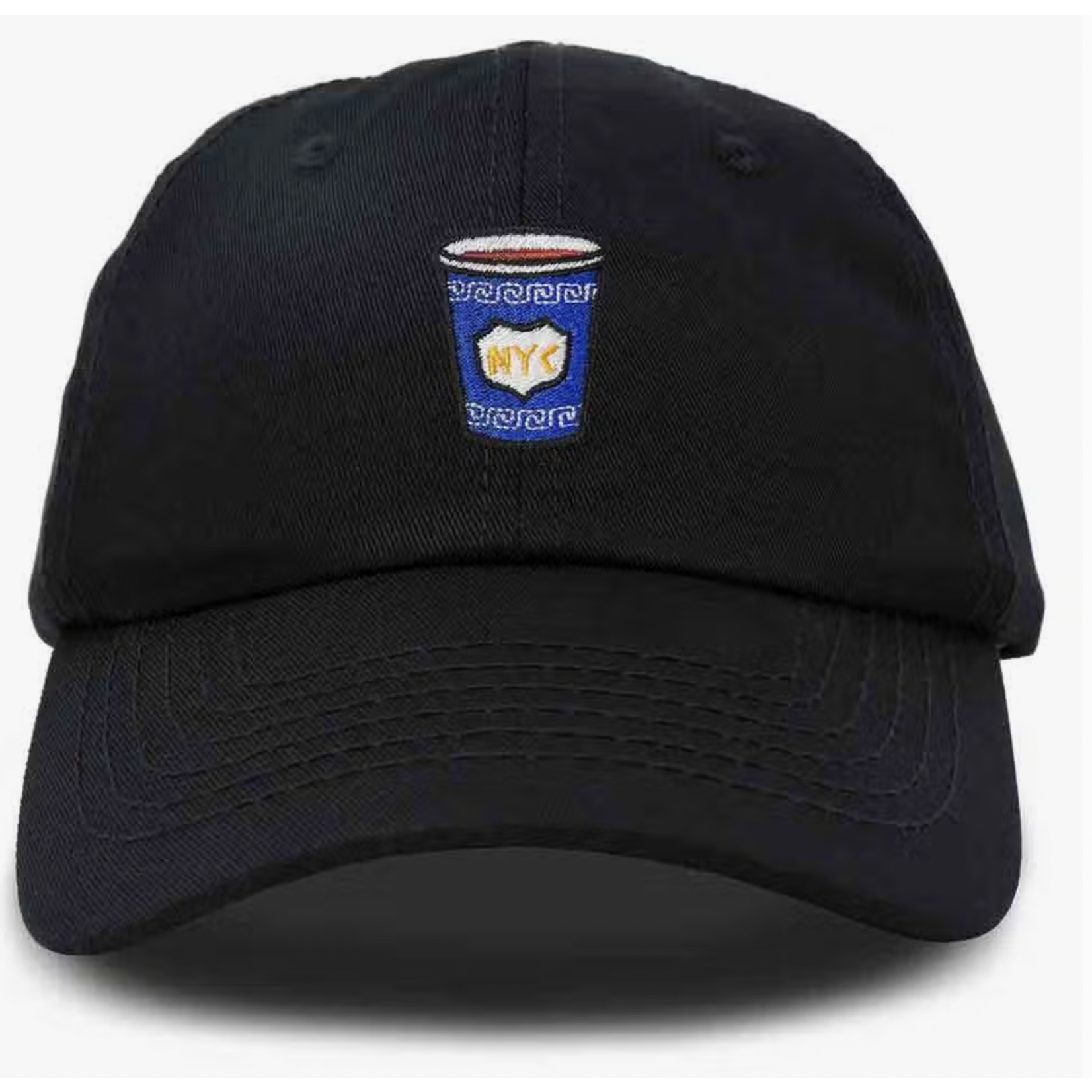 Dalix Classic NYC Coffee Cup Hat-Black