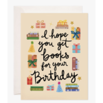 Bloomwolf Studio Books for Bday Greeting Card