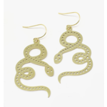 Crafts and Love Curly Snake Earrings
