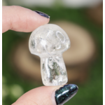 Nature's Artifacts Clear Quartz Mushroom