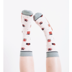 Woven Pear Crew Socks Presents