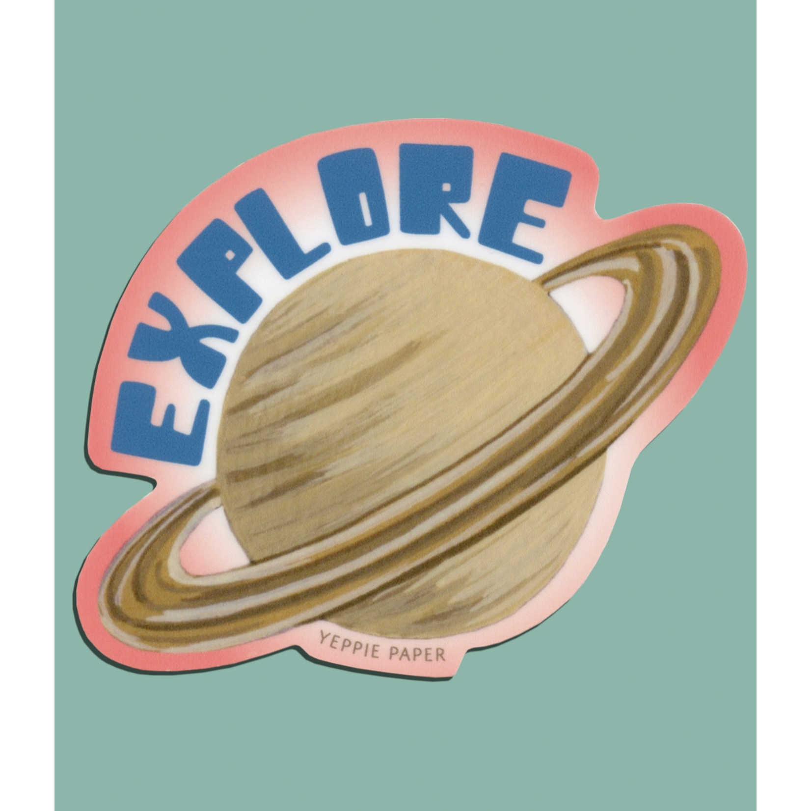 Yeppie Paper Explore (Saturn) Sticker
