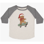 Sweet Wink Gingerbread Skater Boy Christmas Shirt - FINAL SALE