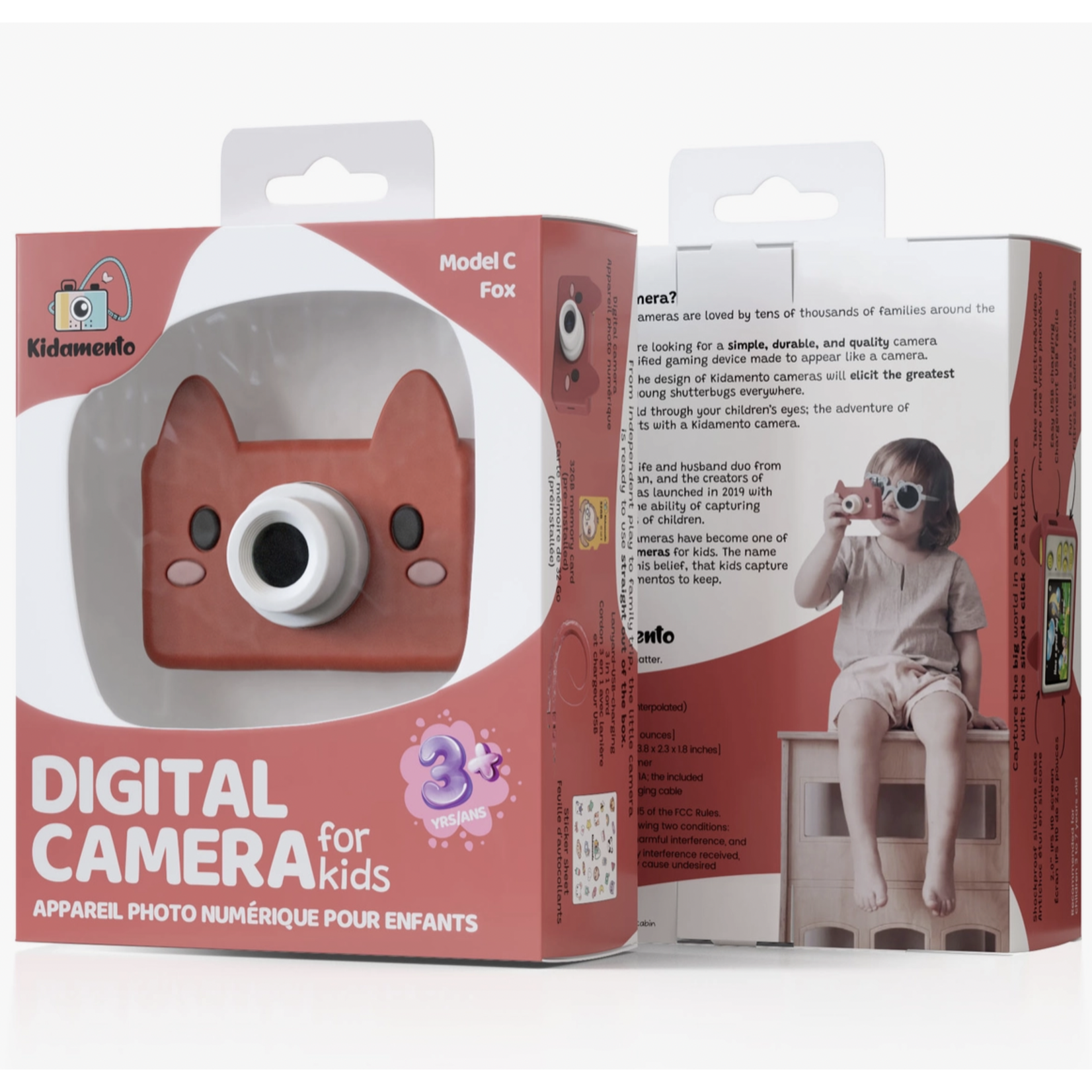 Kidamento Akito the Fox - Kids Digital Camera