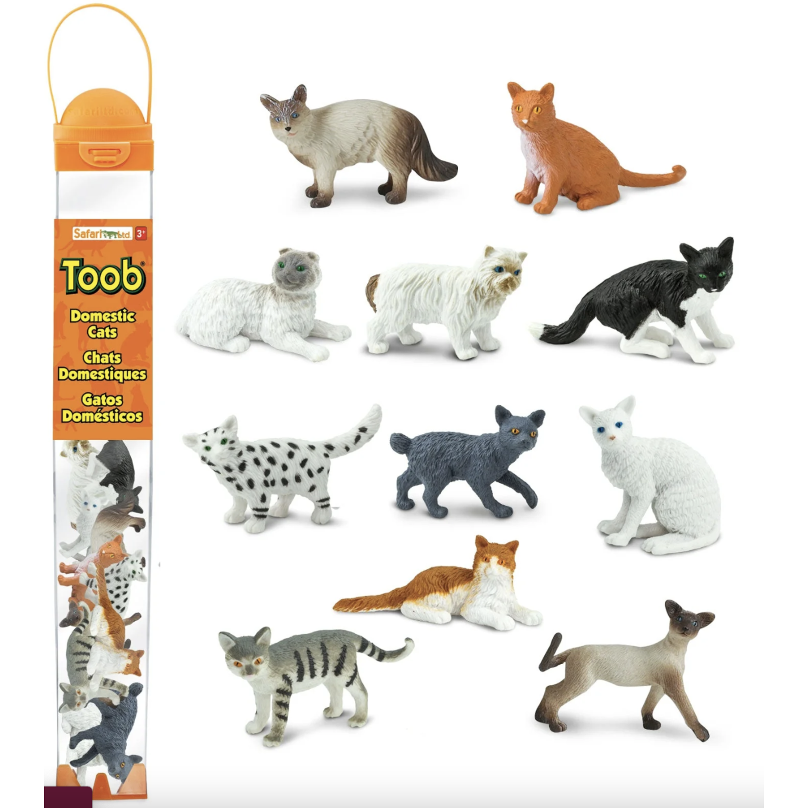 Domestic Cats TOOB®, TOOBS® - Mini Toys