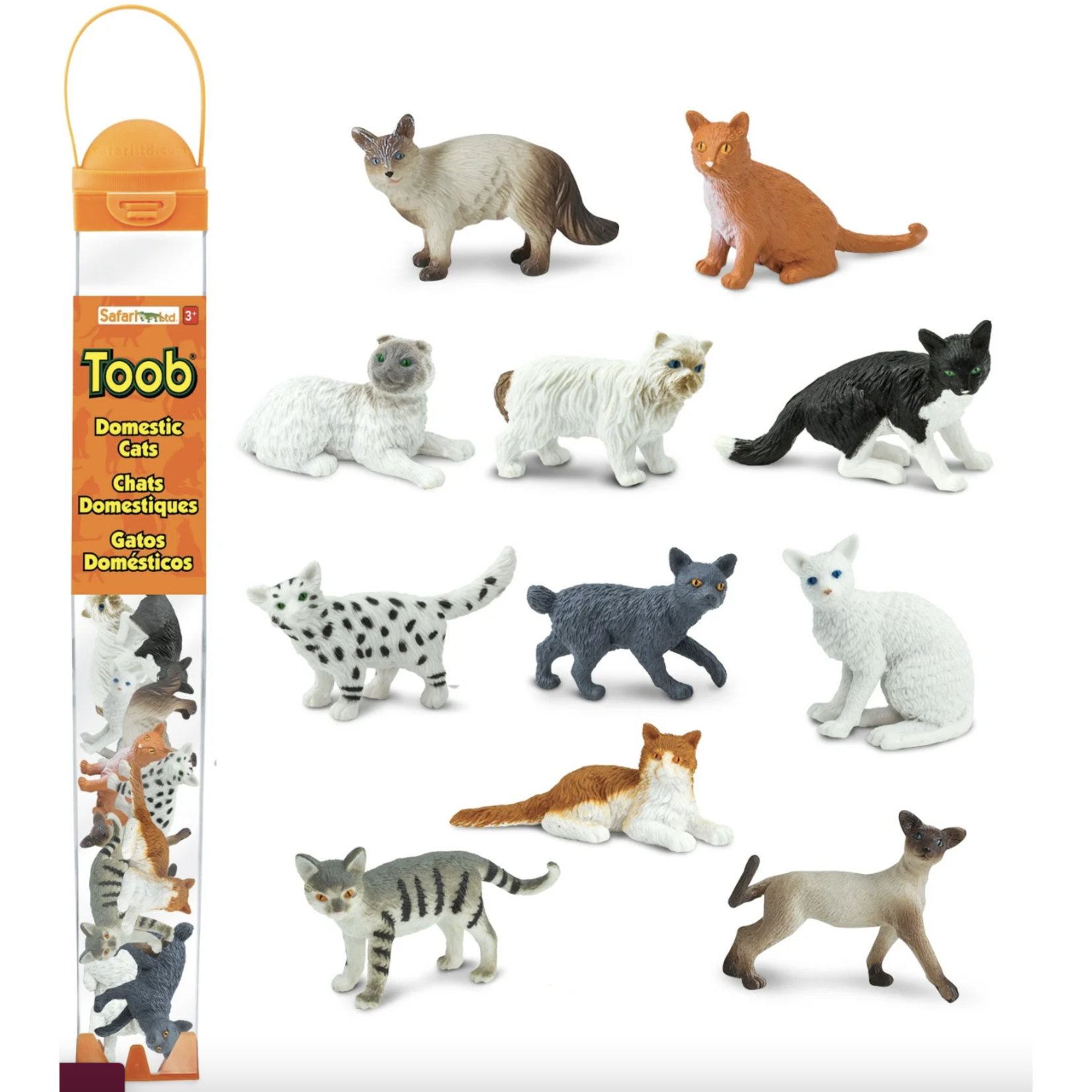 Safari LTD Domestic Cats TOOB