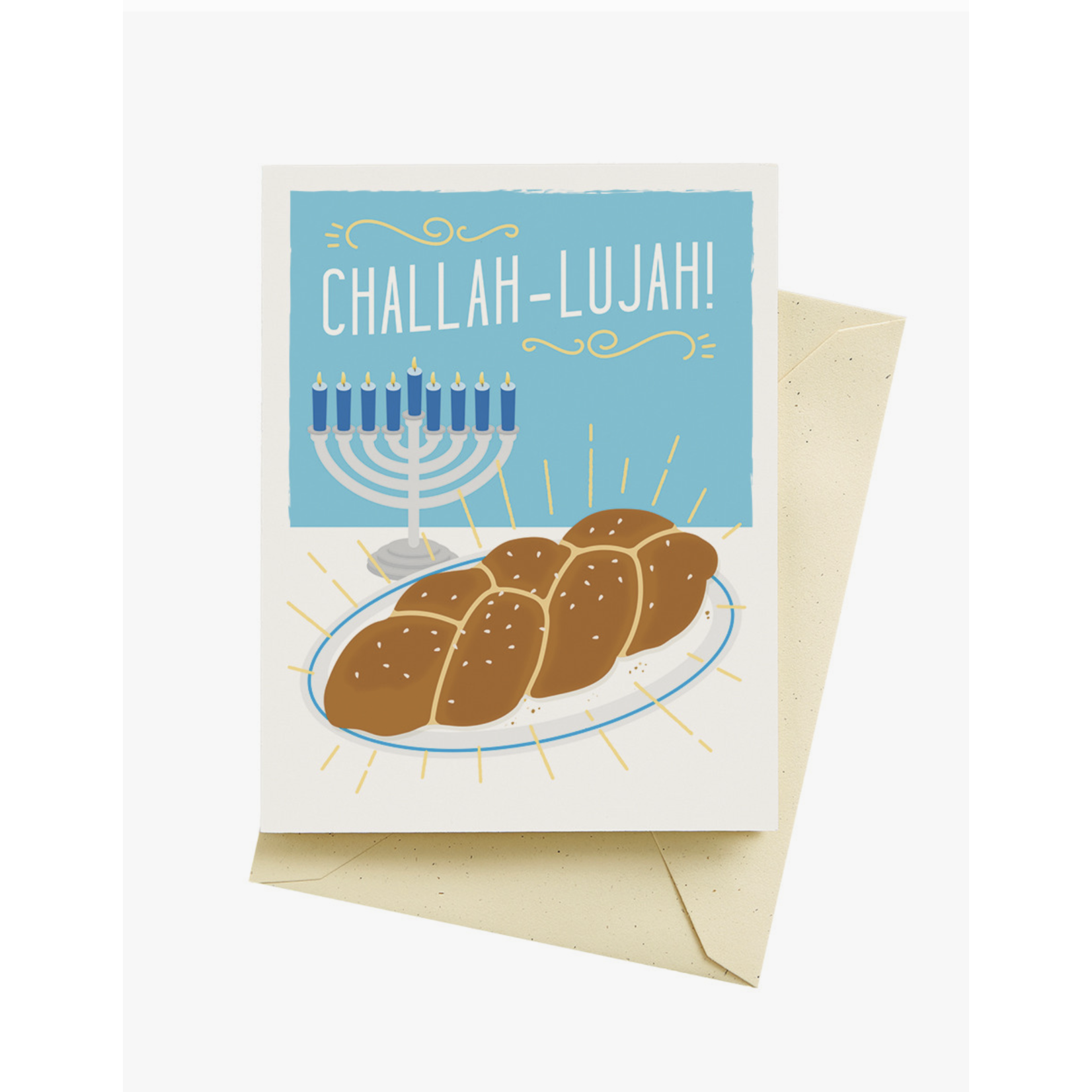 Seltzer Challahlujah Holiday Card