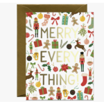 Yeppie Paper Merry Everything Holiday Card