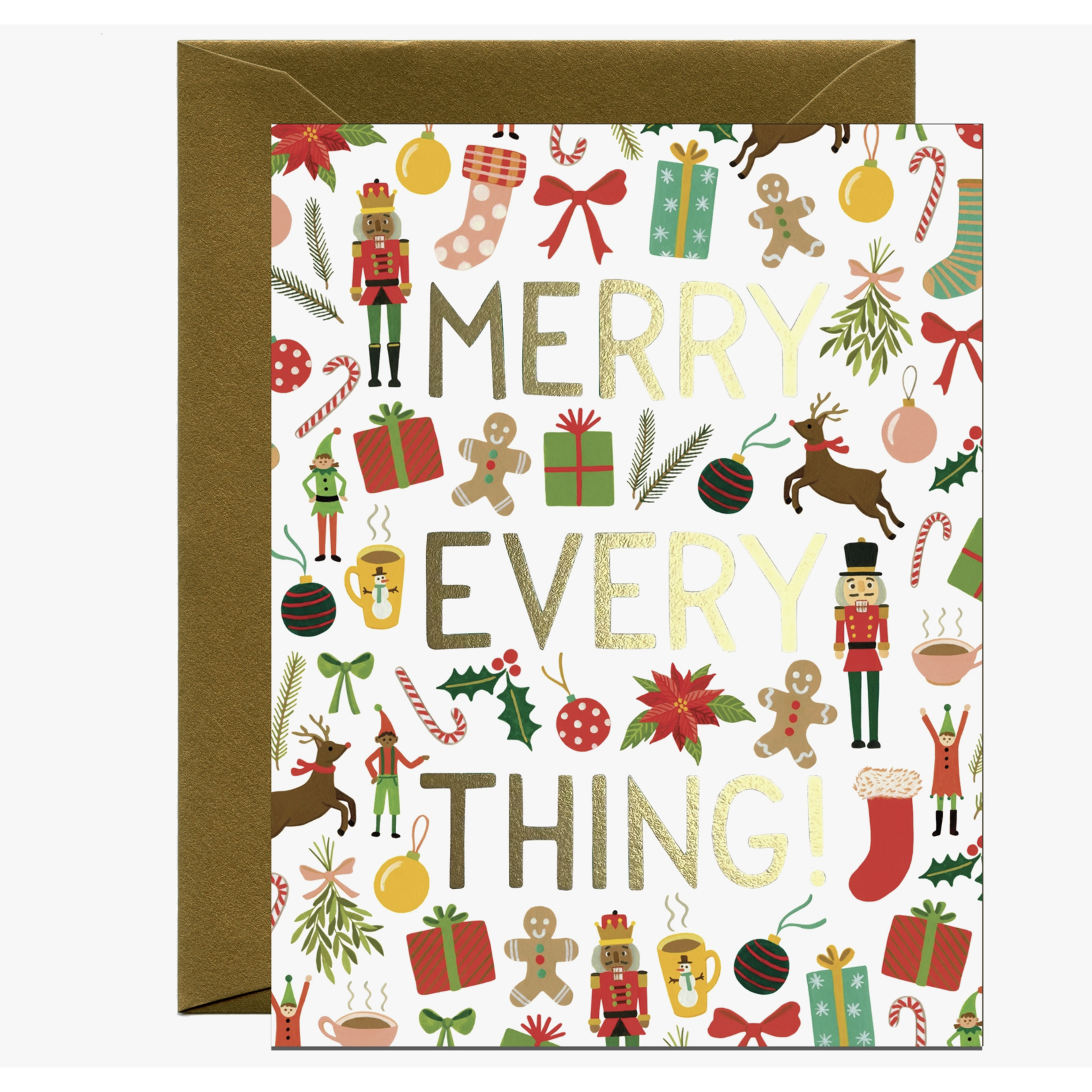 Yeppie Paper Merry Everything Holiday Card