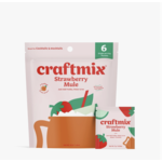 Craftmix Strawberry Mule Cocktail Mixer - 6 Servings Multipack