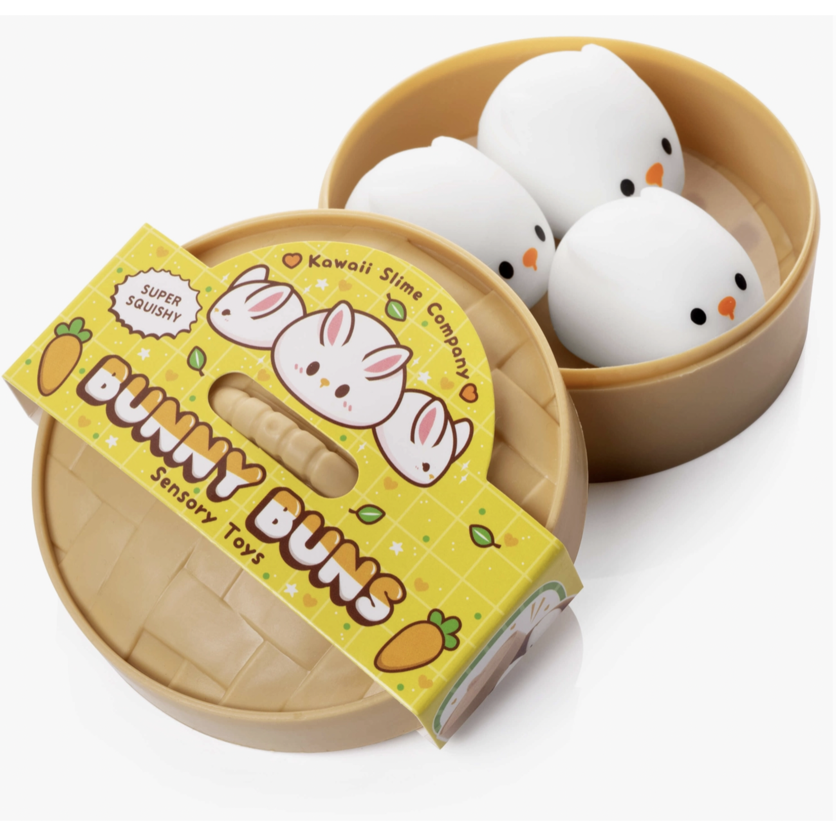 Kawaii Slime Bunny Buns Sensory Fidget Stress Toy