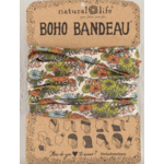Natural Life Boho Bandeau- Retro Daisies Cream