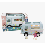 Leo & Friends Wooden Ice Cream Van, 3-Piece Set