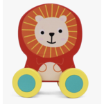 Leo & Friends Leo & Friends Wooden Little Leo Lion Vehicle Toy