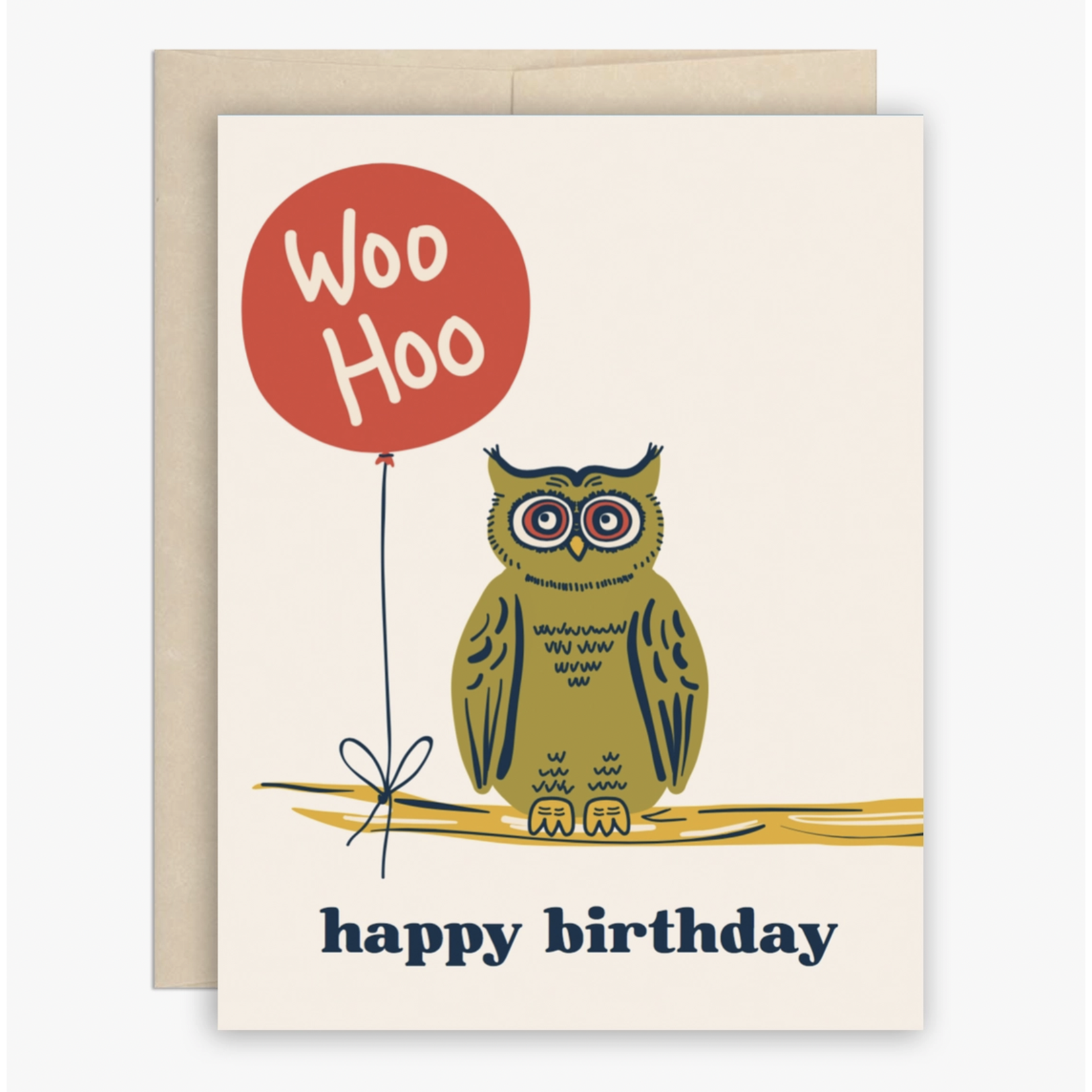 The Beautiful Project Woo Hoo Owl Birthday Card