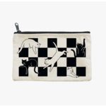 Seltzer Checker Cats Pouch