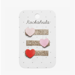Rockahula Kids Heartbreaker Glitter Bar Clips