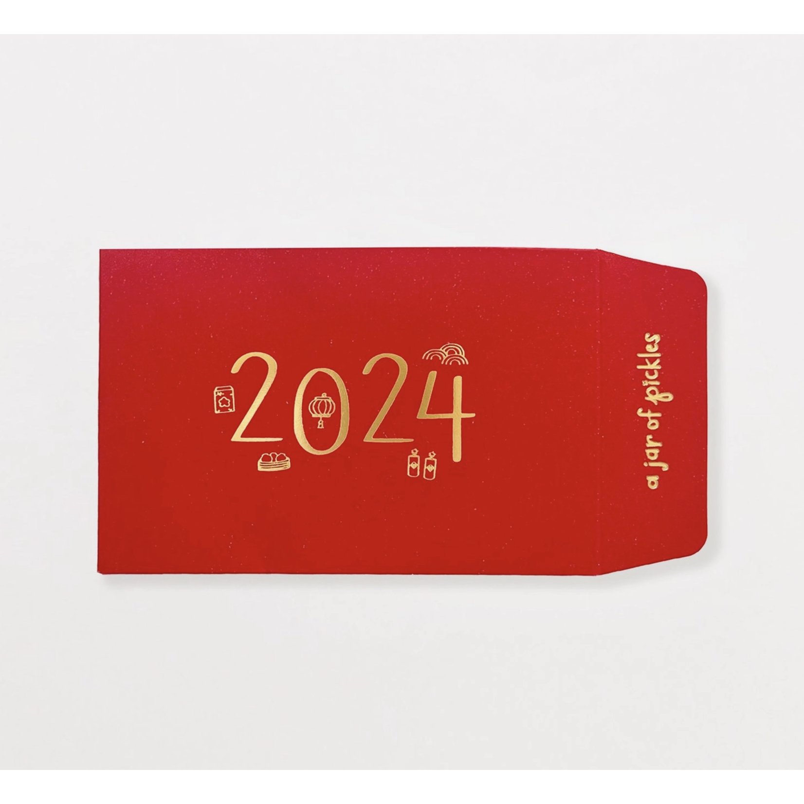 A Jar of Pickles Lunar New Year 2024 Red Envelope Set of 3-FINAL SALE