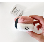 A Jar of Pickles Mini Spam Musubi Plushie Keychain