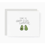 A Jar of Pickles Time to Avo-cuddle Love Card