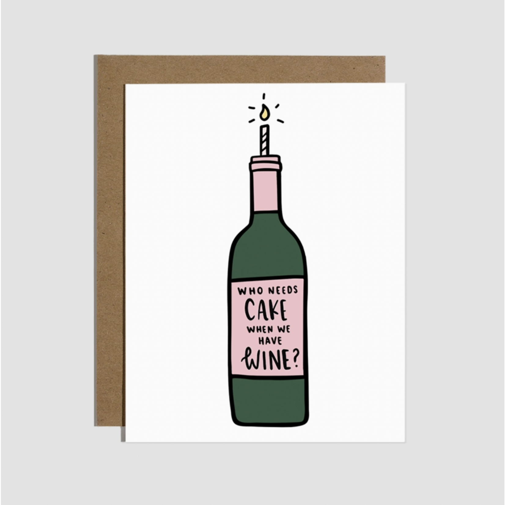 Brittany Paige Cake Wine Card