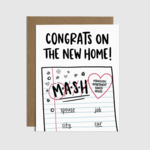 Brittany Paige Mash New Home Card
