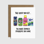 Brittany Paige Stomach Problems Birthday Card