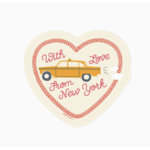 Maptote New York City With Love Taxi Sticker