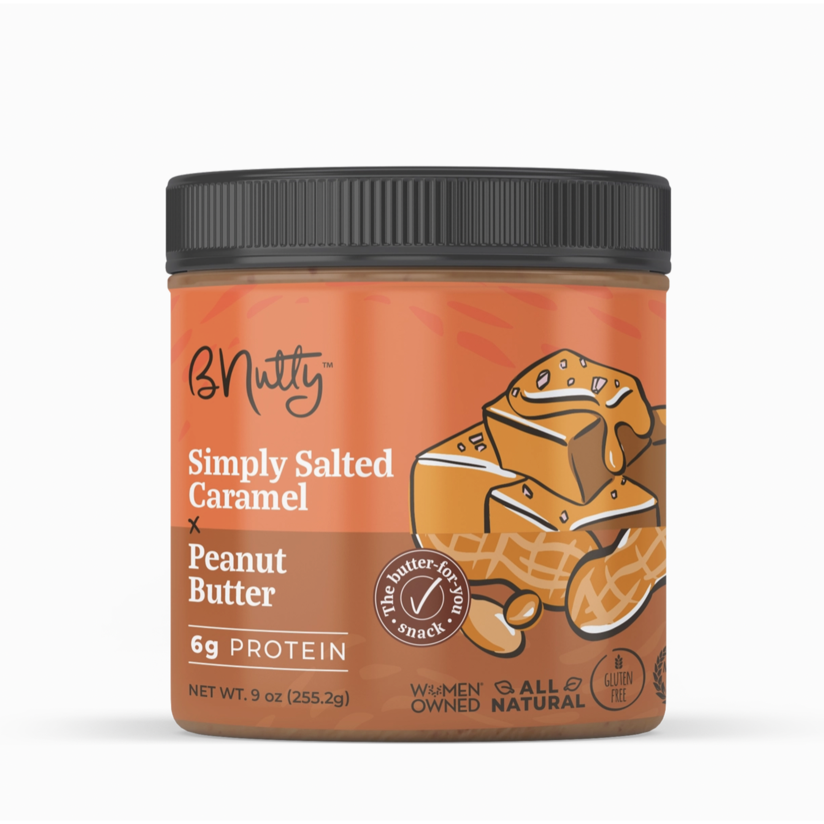 BNutty Peanut Butter Simply Salted Caramel BNutty Peanut Butter